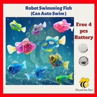 Baby Bath Toy Robot Fish Water Activated Fish Swimming Fish Toy Kids toy Children Toys Electronic Fi