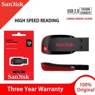 SanDisk Cruzer Blade 128GB 256GB 512GB USB 2.0 Flash Drive | SanDisk USB Flash Drive Memory | Flash 