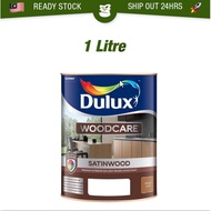 1L ICI DULUX Satinwood Woodcare Matt Paint For Wood and Metal Oil based Cat Kayu Cat Minyak Kayu Pag
