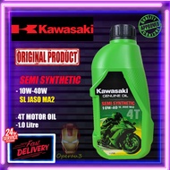 KAWASAKI 10W-40 SL SEMI SYNTHETIC MA2 4T ENGINE 4T OIL (100% GENUINE)