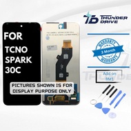 Thunder Drive Serasi Dengan TECNO SPARK 30C SPARK GO 1 LCD Skrin Sentuh