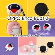 【Case Home】For OPPO Enco Buds 2 Case Creative Cartoon Soft Silicone Earphone Case Casing Cover NO.2