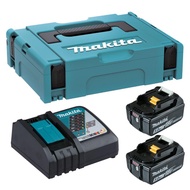 MAKITA ชุดแบตเตอรี่และแท่นชาร์จ 18 โวลต์ รุ่น MKP1RT182 / MKP1RG182