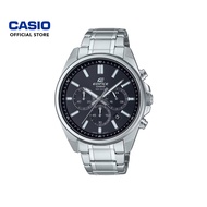 Casio Edifice EFV-650D-1AV Silver Stainless Steel Band Men Watch