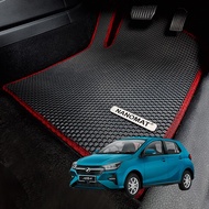 NANOMAT Carpet Perodua Axia D74A/A300 2023 - 2024