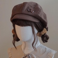 [] Ganni Hat Japanese Benshou Made Original Handmade Cloud Hat Beret Painter Hat Cap Autumn Winter B