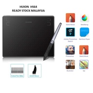 [Free Glove, Post 24H] For Huion HS64 Digital Graphics Drawing Tablets Battery-Free Stylus Online Hs