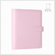 A5 Ring Binder Cover – Minimal Style – Pink – PU Leather
