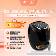 Hawonkoo AFH-045 oil-free fryer, 1500W, 4.5L, 8 menus, 99-minute timer, Touch, LED light,