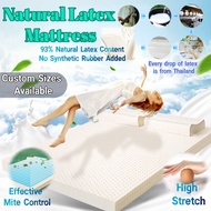 【Thickened Style】Latex mattress foldable mattress Seahorse mattress Single mattress Special bed mattress Avoid and prevent mites