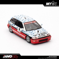 [INNO64] IN64-EF9-SENHKS : Honda Civic EF9 GR.N #1 Suzuka Circuit Test Car 1990 Ayrton Senna