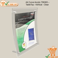 Acrylic Display Stand /Photo Display /Acrylic Photo Frames Certificate Poster Display Stand A4