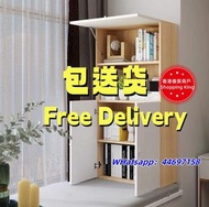 🌟包送貨- 飄窗書櫃儲物櫃 陽台收納櫃 簡約一體櫃 書架置物架