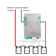 Module BMS 4S 100A 12V Lifepo4 3.2V Common Port BMS 100A BMS 4S 120A 12V lifepo4 3.2V COMMON PORT BM