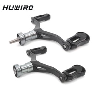 Dual-grip Spinning Reel Handle Light Weight Carbon Handle for DAIWA SHIMANO Replacement Double Handle
