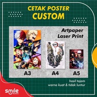 Ap CUSTOM POSTER PRINTING 310gr (Free Design)