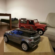 Land Rover Range Rover Evoque & Defender 1:18 模型車
