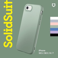 RHINOSHIELD 犀牛盾 iPhone SE第3代/SE第2代/8/7 4.7吋 SolidSuit 經典防摔背蓋手機保護殼-經典款循環灰