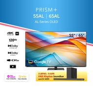 PRISM+ Alpha Series OLED TV 55 / 65 / 77 inch 120Hz 4K AI Google TV