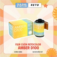 Film Retocolor Amber D100 35mm single box 1 roll 36exp Date Cao