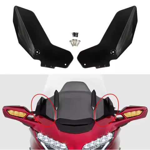 Motorcycle Accessories Side Windshield for Honda Goldwing GL1800 2018-2024