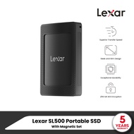 [มี Magnetic set] Lexar PortableSSD SL500 1TB USB 3.2 Gen 2x2 Type-C (เอสเอสดีพกพา) RW2000/1800MB/s 