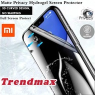 XIAOMI REDMI NOTE 8 PRO / NOTE 8T / NOTE 8 / 8A DUAL / 8A PRO / 8A / 8 Matte Privacy Hydrogel Screen