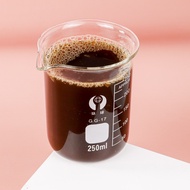 Borosilicate Glass 250ml Chemistry Lab Measuring Cup - GG-17 - Transparent