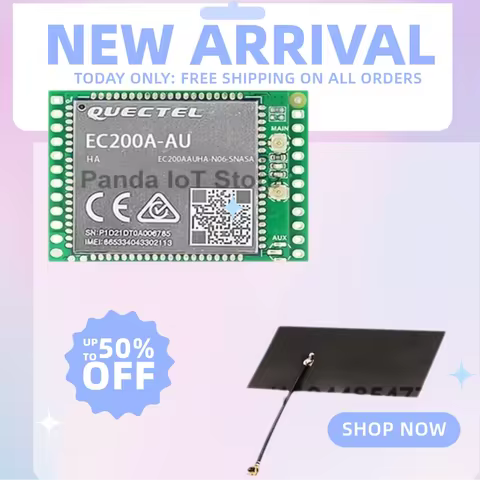 Quectel EC200A-AU 4G LTE Cat4 Development Board Module for IoT Applications No GPS Compatible with E