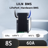 LILN NTC Hardware BMS Lifepo4 Battery BMS 8S 24V lifepo4 60A For Energy Storage Electric Vehicle Sco