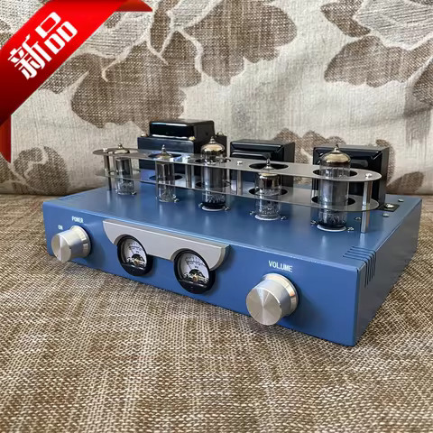6H2N & 6N1N Dual-Meter Soviet Luxury Tube Amplifier - High-End DIY Tube Rectifier Amplifier Kit / Fi