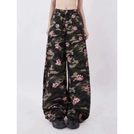 Y2k Yawen Culture y2k Pants y2k Pants y2k Jeans Paw Print Design Overalls Jeans Women Autumn Winter 