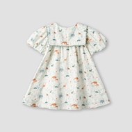 Babyshop Juniors Sailor Collar Short Sleeve Dress With Bow Hairband