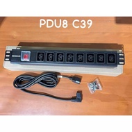 INDORACK PDU 8 SOCKET RACK SERVER PLUG C39 PDU 8 SOCKET ACCESSORIES INDORACK
