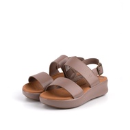 camel active Women Almond Two Strap Ankle Sandals (782103-YR01SV-53)