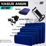 Bestway Bed Single Twin Double Queen King SIZE Air Mattress Pump,