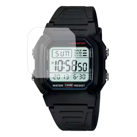 3pc Screen Protector Cover Film For Casio DW-5600/5610 B650WC B640WC LA680 LA670 F-108WH W-218H/217H