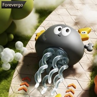 FOREVERGO Creative Magical Clockwork Chain Clouds Black Clouds White Clouds Twist Dancing Corn Fun T