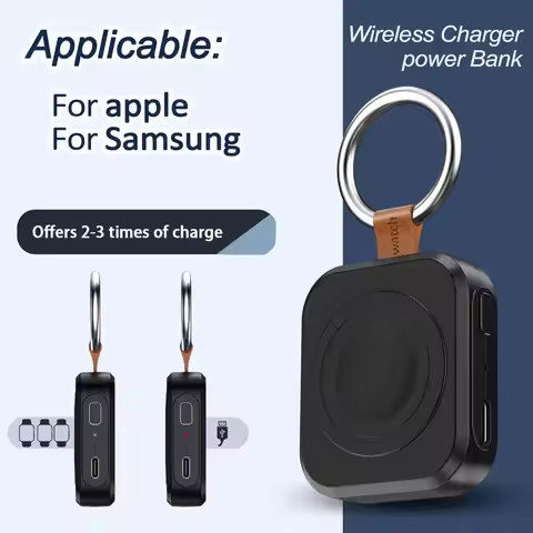 Magnetic Watch Charger Fast Charging for Apple Watch / Samsung Galaxy Watch 2 Models Available Type-