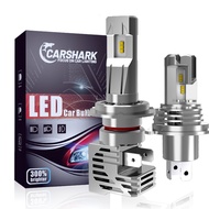 Carshark Turbo H7 H4 Led Bulbs 60W H1 H3 H8 H9 H11 Auto Headlights Mini 22000Lm Hb3 Hb4 Hir2 Car Lam