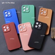 (02) FANCY STYLE CASE FOR IPHONE 15 PRO MAX - MACARON CASE SERIES