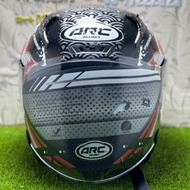 HELMET ARC XR KOI RED YF DESING 100% ORIGINAL