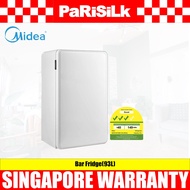 MIDEA MDRD143FGB01-SG Bar Fridge(93L)(Energy Efficiency Class 3)