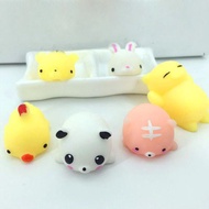 Cute Mini Animal Squishies Kawaii Mochi Squeeze Toys Stretch Stress Squishy Fidget Toy