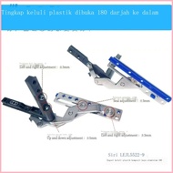 Tingkap plastik-keluli, tingkap aluminium-plastik aluminium, tingkap kayu-plastik, bukaan 180 darjah