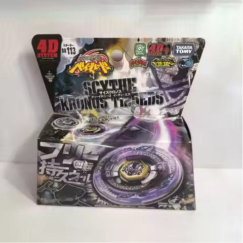 TAKARA TOMY Metal Battle Fusion Top BB113 SCYTHE KRONOS T125EDS 4D WITH Light Launcher