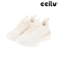 【CCILU】減碳系列 運動鞋 女款 女鞋-白/淺粉/ 白/ US7(24CM)