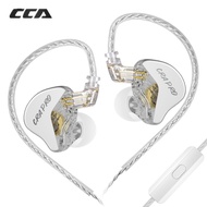CCA CRA pro HIFI Earphones DLC Diamond Diaphragm Dynamic Earbuds With Replaceable Headphone Cables S