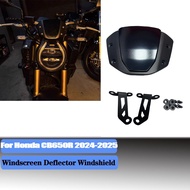 For Honda CB650R CB 650R 2024-2025 Motorcycle Windshield Sport Windshield Wind Deflector Visor Scree
