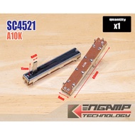 (1 Unit) [VR] SC4521 A10K Fader Mixer Size 9x60mm Core 4xH15mm